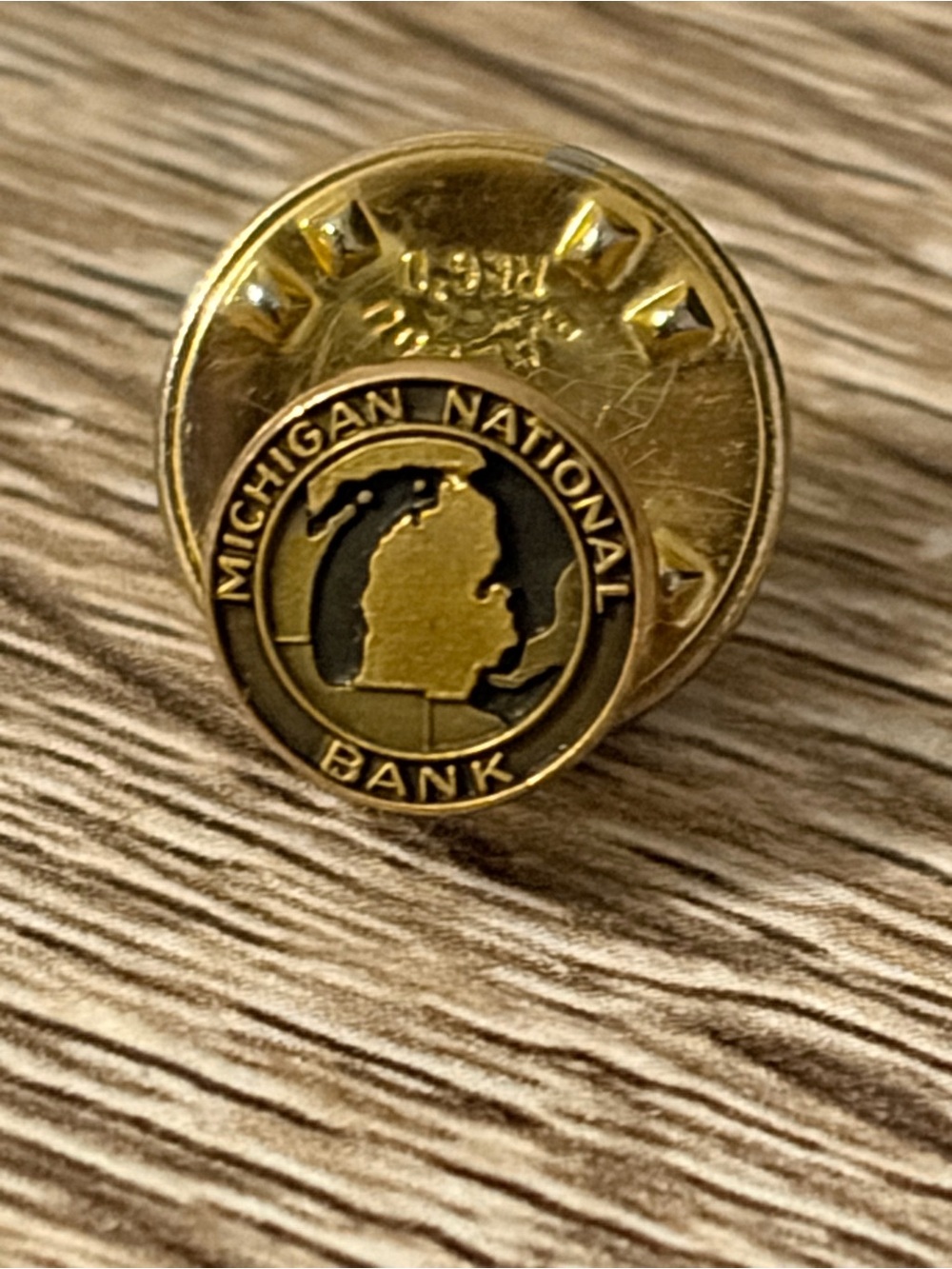 Gold Tone Lapel Pin